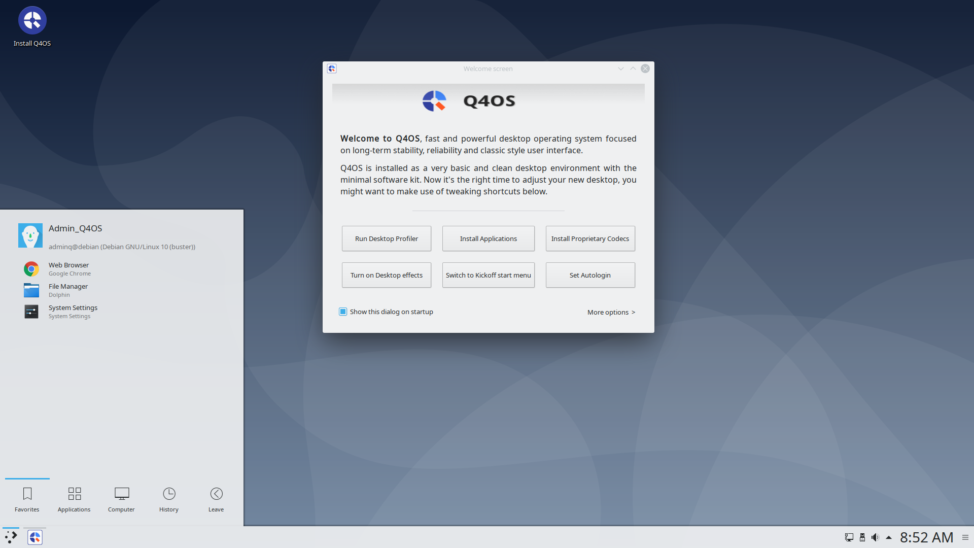 Q4OS - desktop operating system